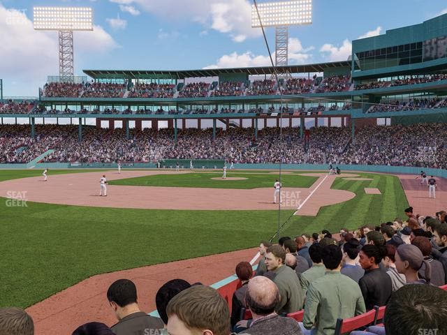 Fenway Park - Section Field Box 82 Seat View