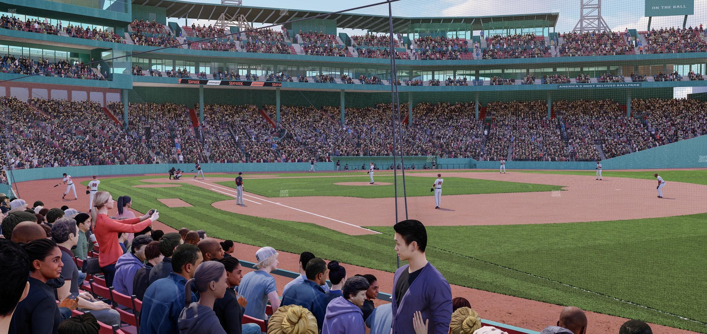 Fenway Park - Section Field Box 9 Seat View