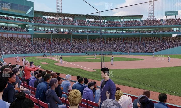 Fenway Park - Section Field Box 9 Seat View