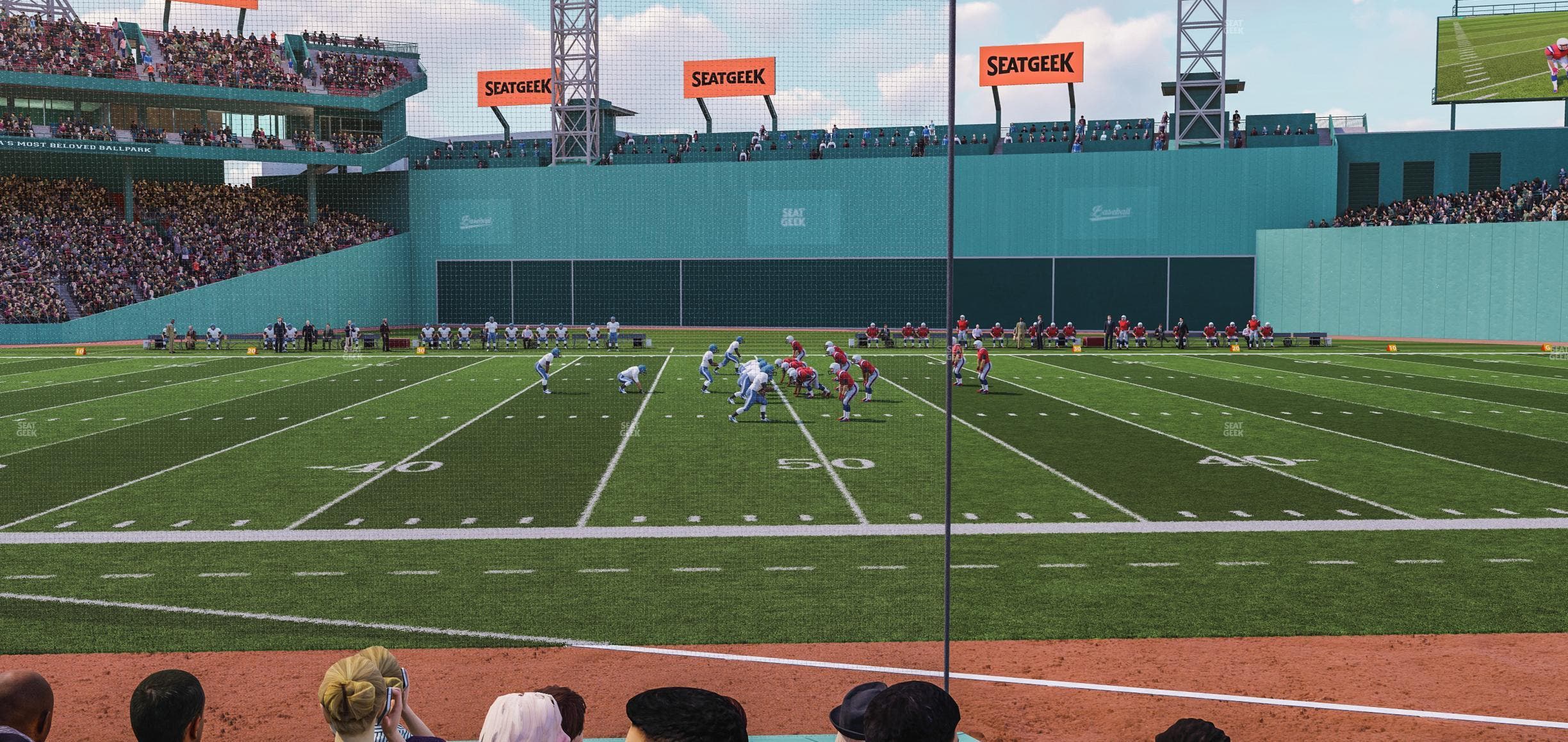 Fenway Park - Section Field Box 9 Seat View