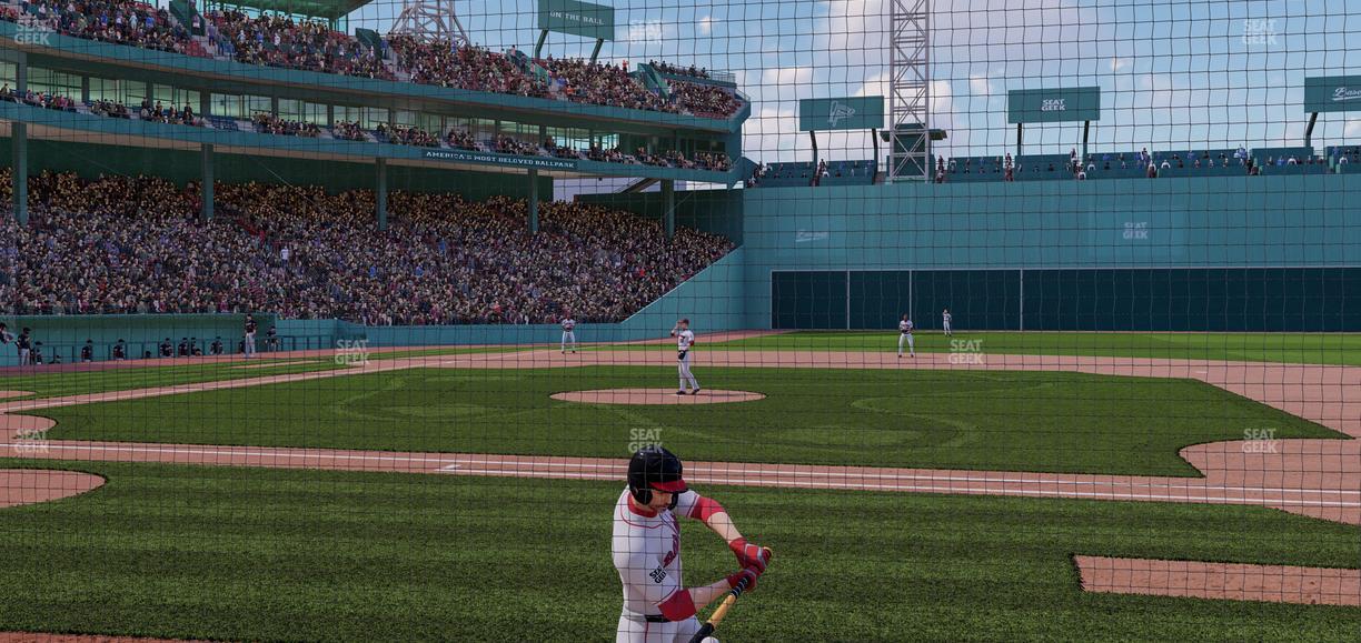 Fenway Park - Section Field Box Club 29 Seat View