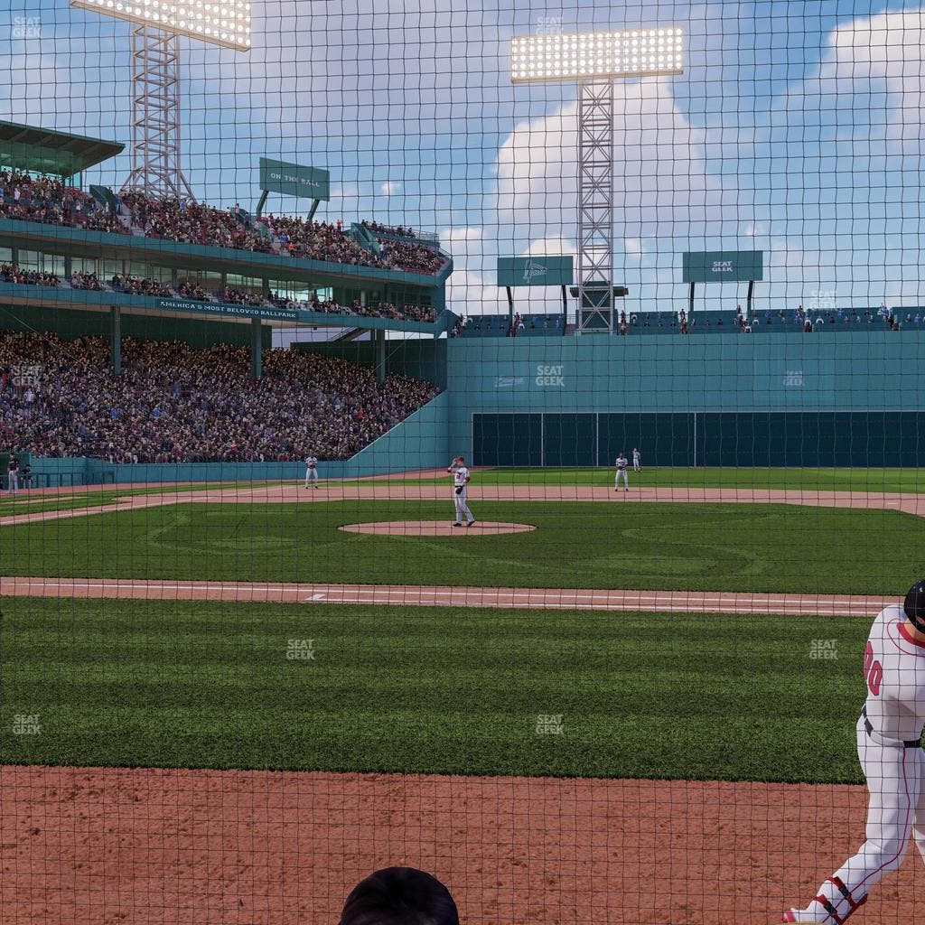 Fenway Park - Section Field Box Club 30 Seat View