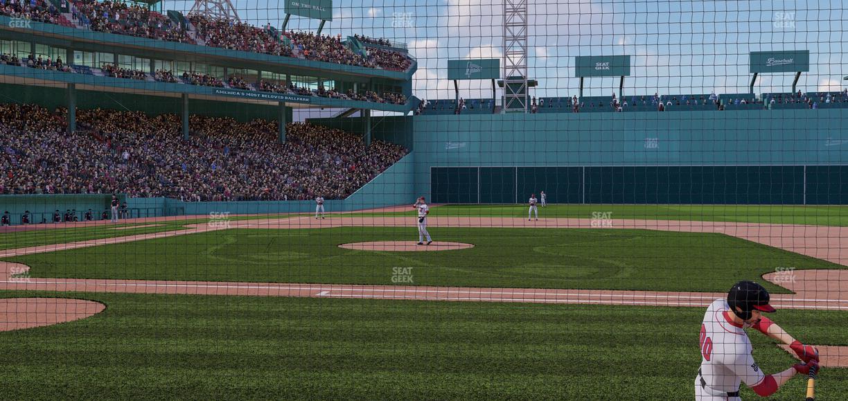 Fenway Park - Section Field Box Club 30 Seat View