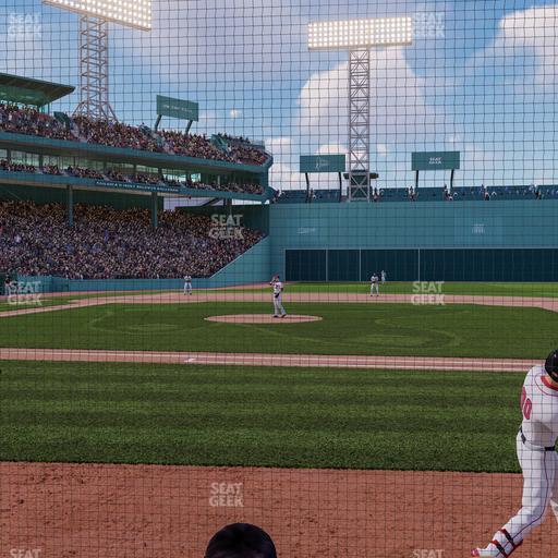 Fenway Park - Section Field Box Club 30 Seat View