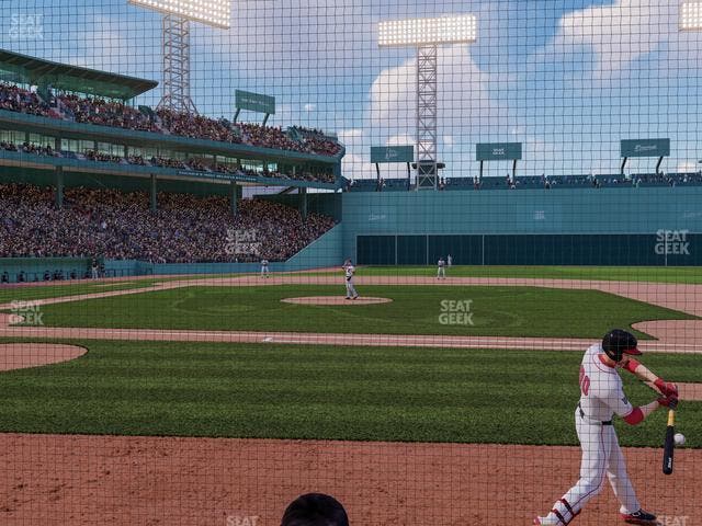 Fenway Park - Section Field Box Club 30 Seat View