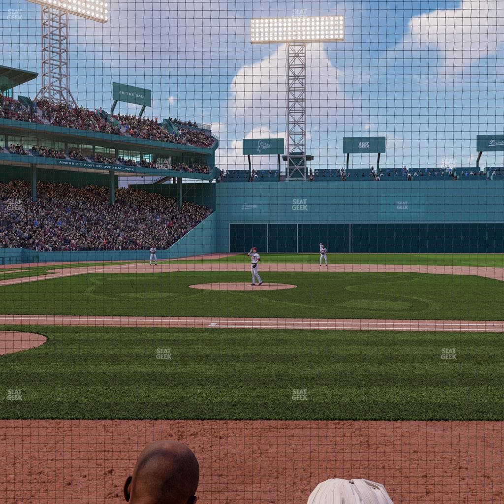 Fenway Park - Section Field Box Club 31 Seat View