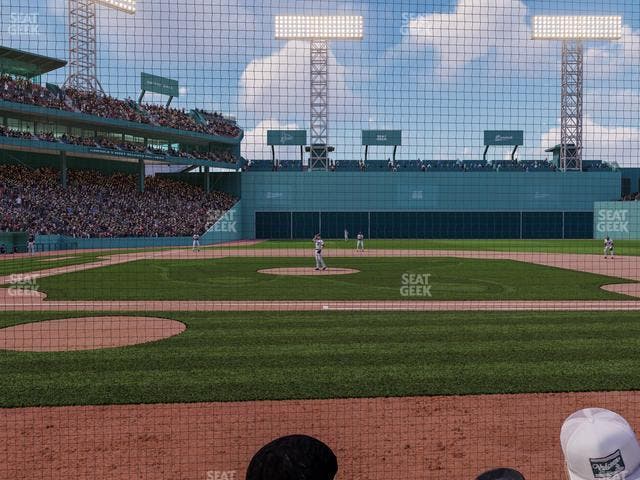 Fenway Park - Section Field Box Club 32 Seat View
