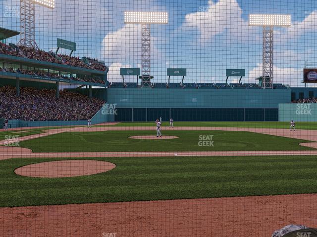 Fenway Park - Section Field Box Club 33 Seat View Fenway Park - Section Field Box Club 33 Seat View