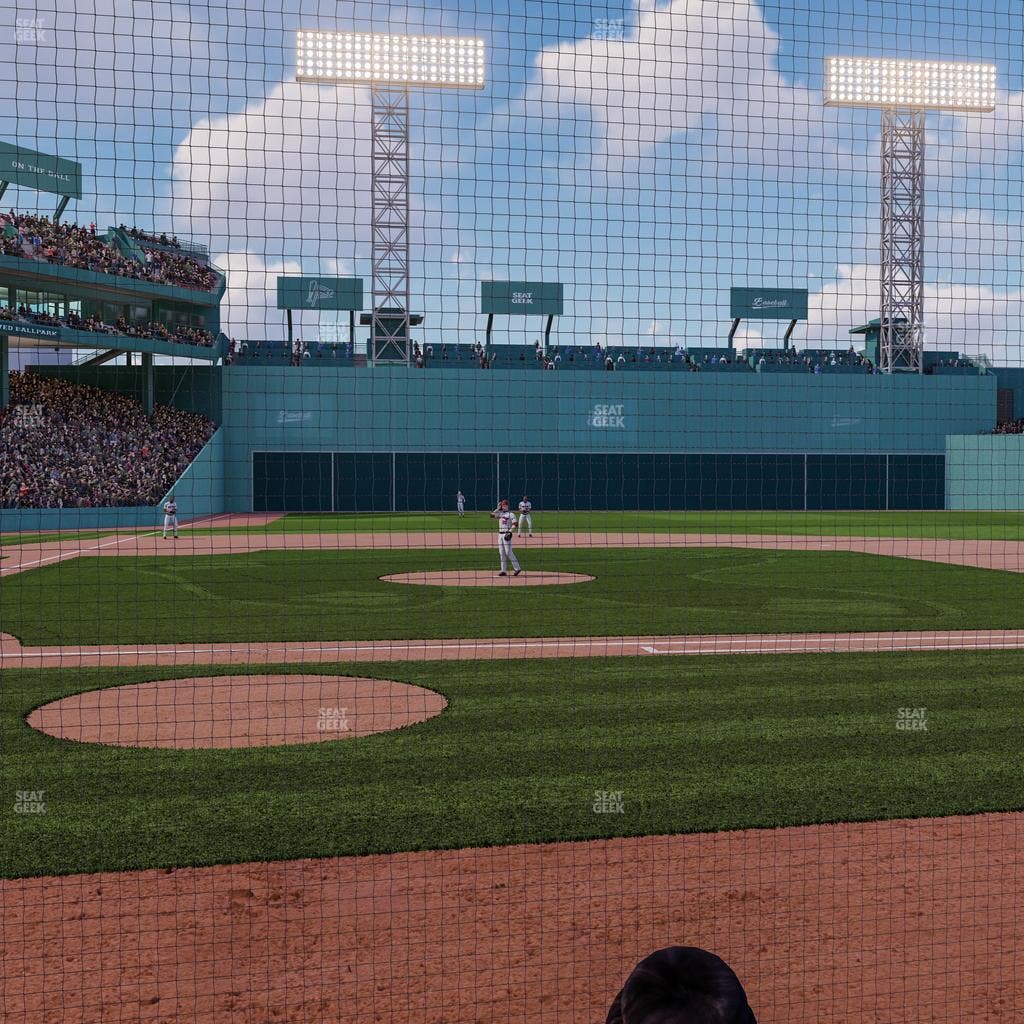 Fenway Park - Section Field Box Club 34 Seat View