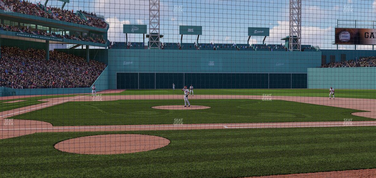 Fenway Park - Section Field Box Club 34 Seat View