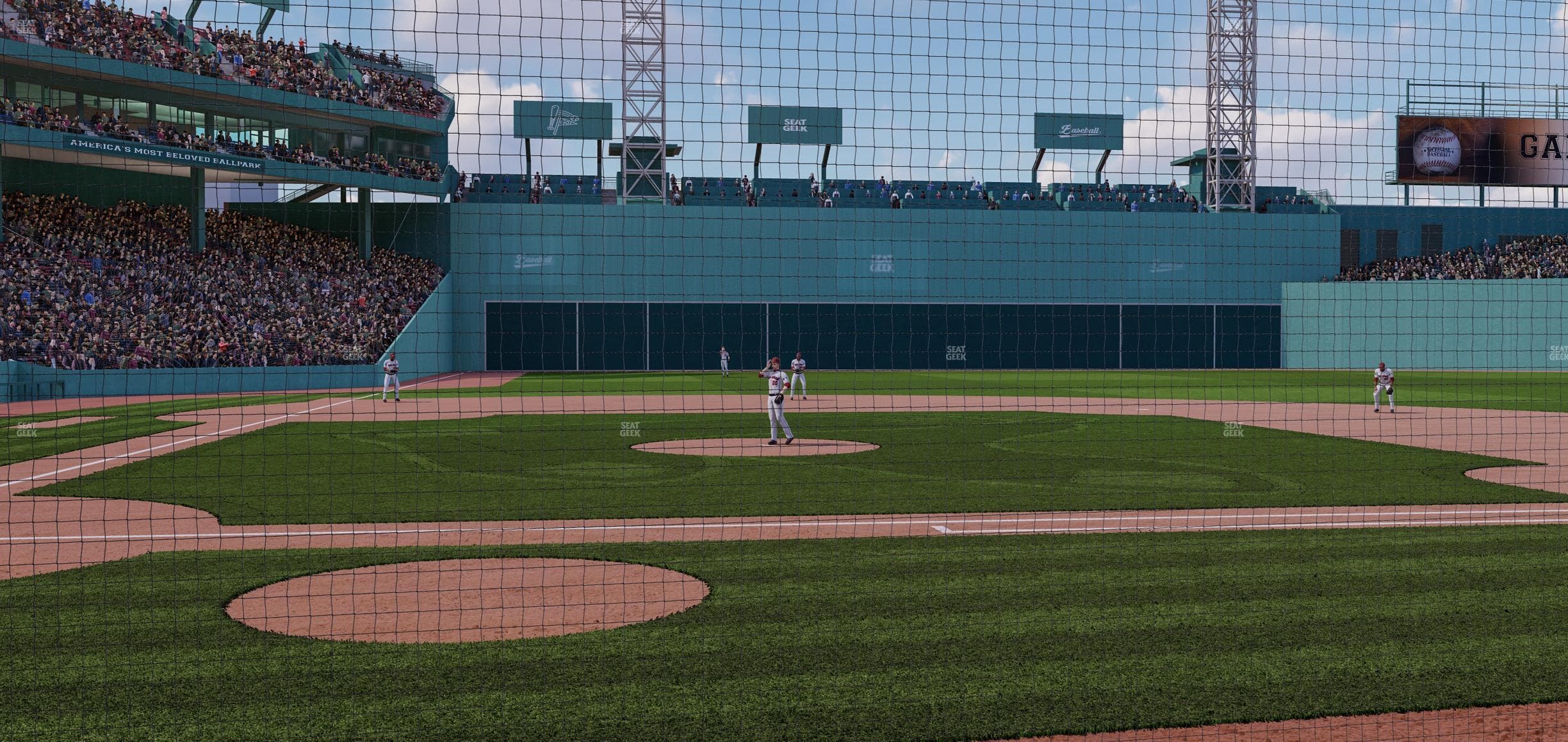Fenway Park - Section Field Box Club 34 Seat View