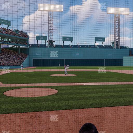 Fenway Park - Section Field Box Club 34 Seat View