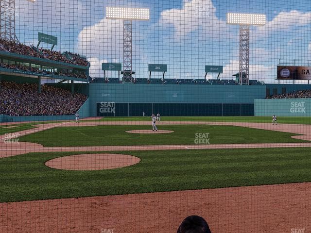 Fenway Park - Section Field Box Club 34 Seat View