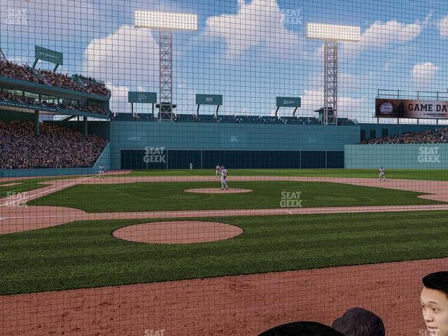 Fenway Park - Section Field Box Club 35 Seat View