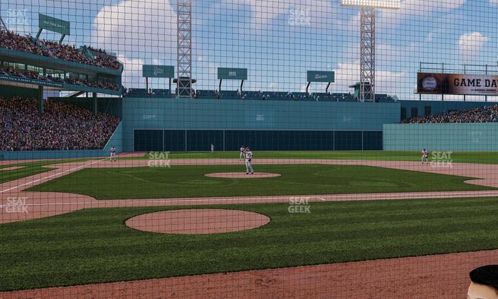 Fenway Park - Section Field Box Club 35 Seat View