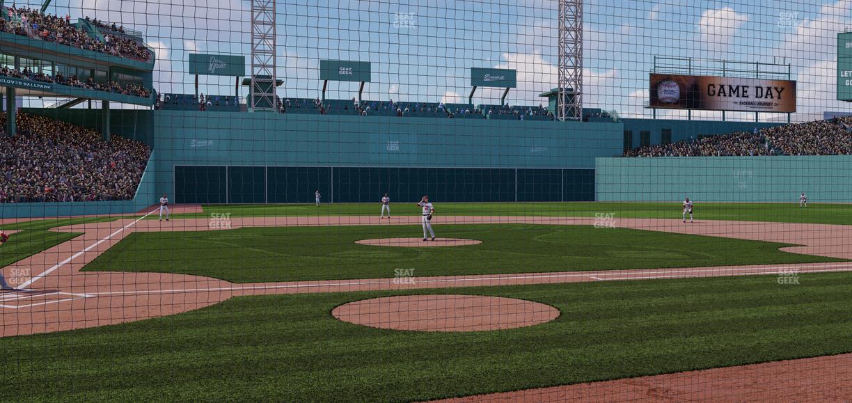 Fenway Park - Section Field Box Club 36 Seat View