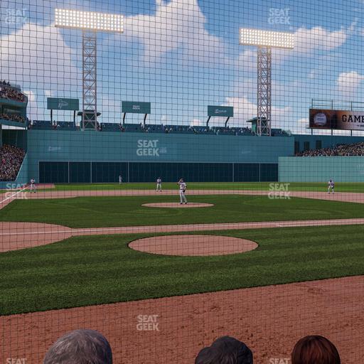 Fenway Park - Section Field Box Club 36 Seat View