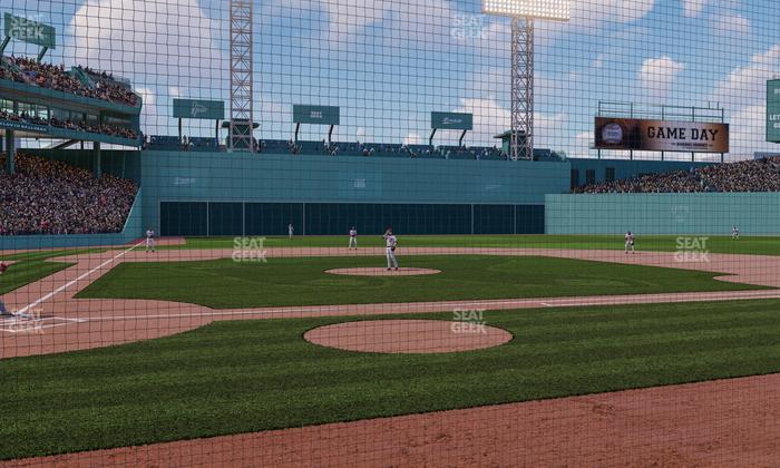 Fenway Park - Section Field Box Club 36 Seat View