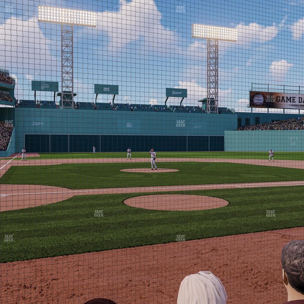 Fenway Park - Section Field Box Club 37 Seat View