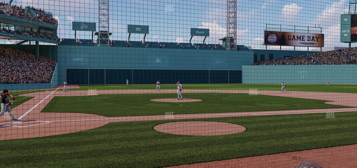 Fenway Park - Section Field Box Club 37 Seat View