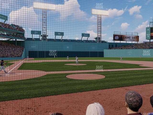 Fenway Park - Section Field Box Club 37 Seat View