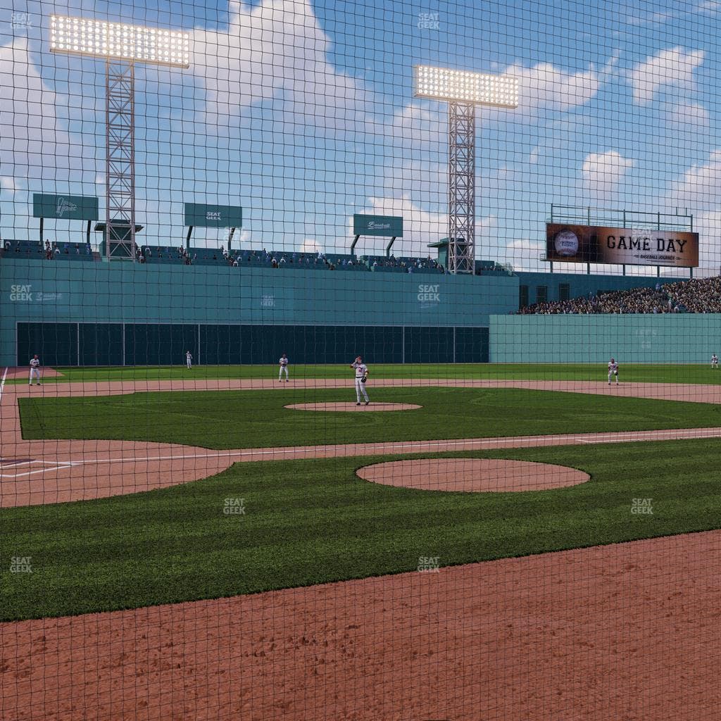 Fenway Park - Section Field Box Club 38 Seat View