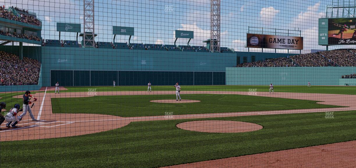 Fenway Park - Section Field Box Club 38 Seat View