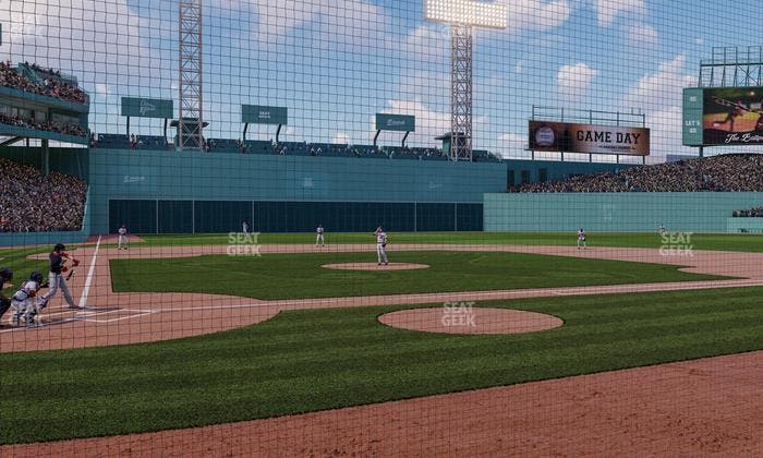 Fenway Park - Section Field Box Club 38 Seat View