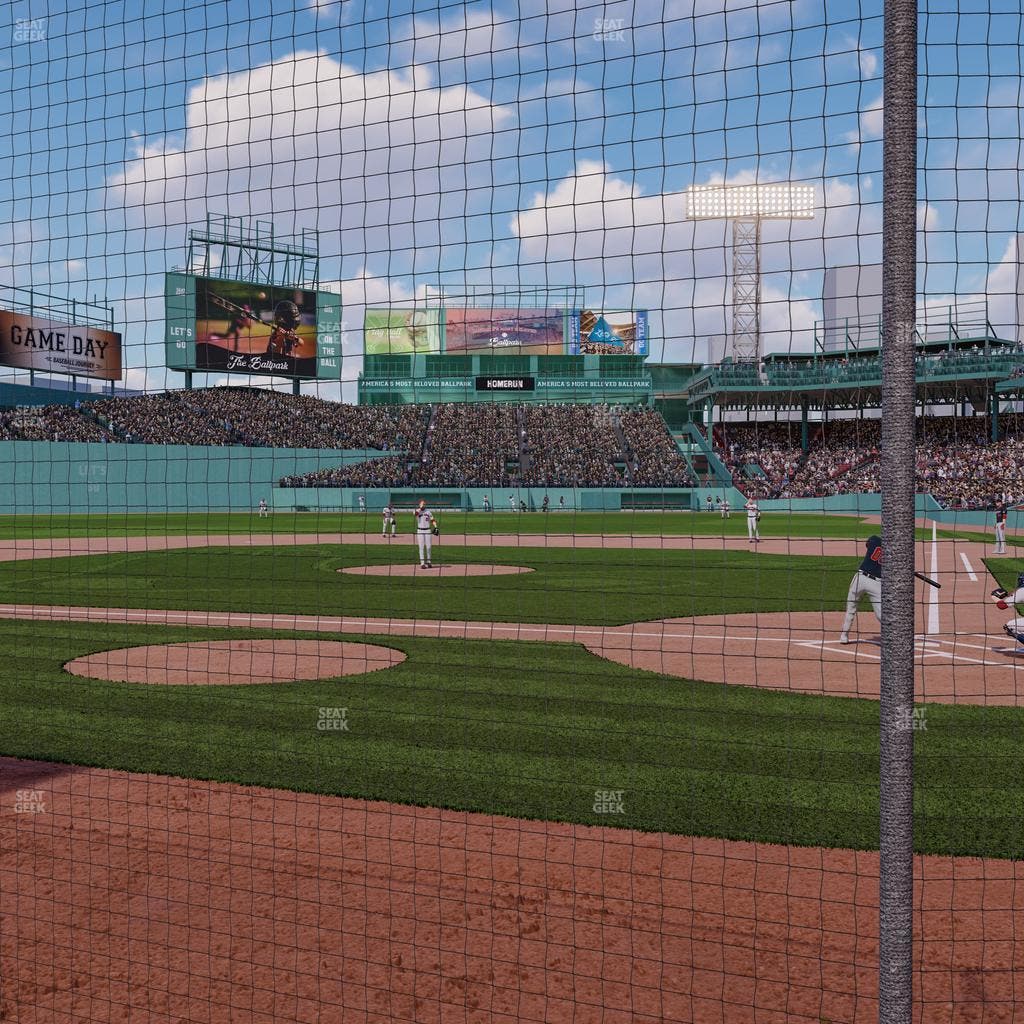 Fenway Park - Section Field Box Club 51 Seat View