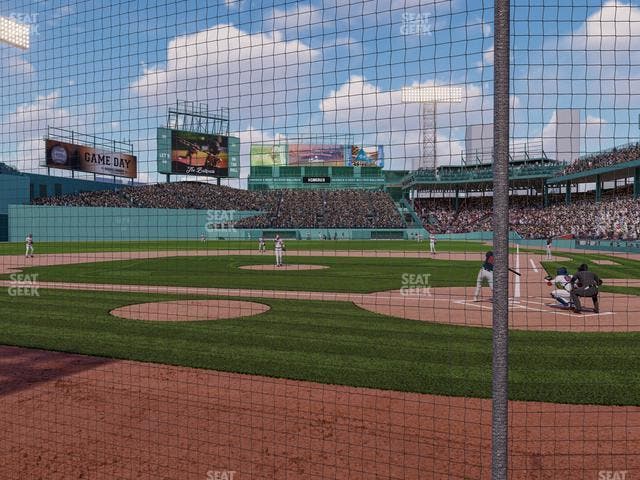 Fenway Park - Section Field Box Club 51 Seat View