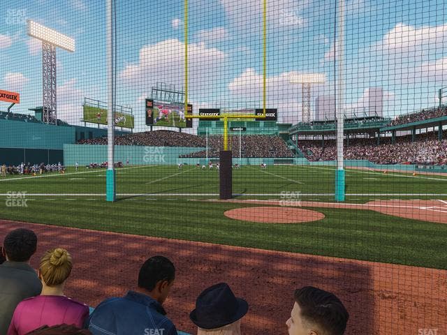 Fenway Park - Section Field Box Club 55 Seat View
