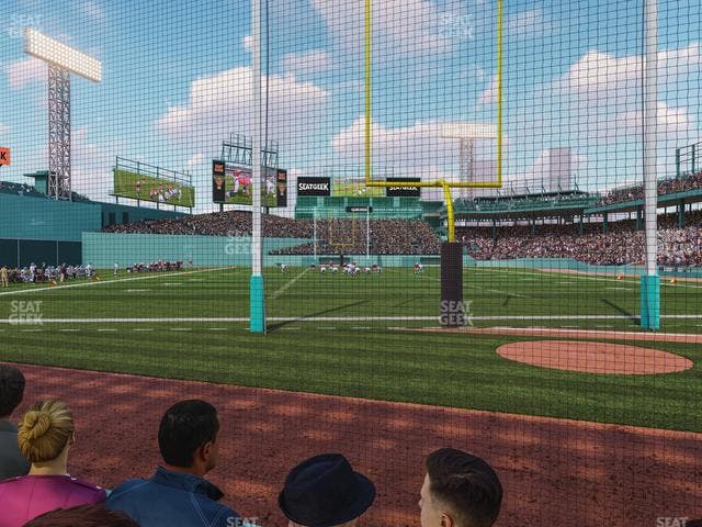 Fenway Park - Section Field Box Club 57 Seat View