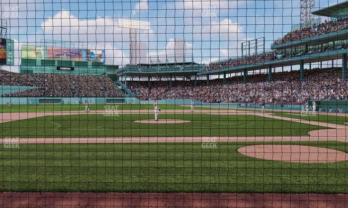 Fenway Park - Section Field Box Club 58 Seat View