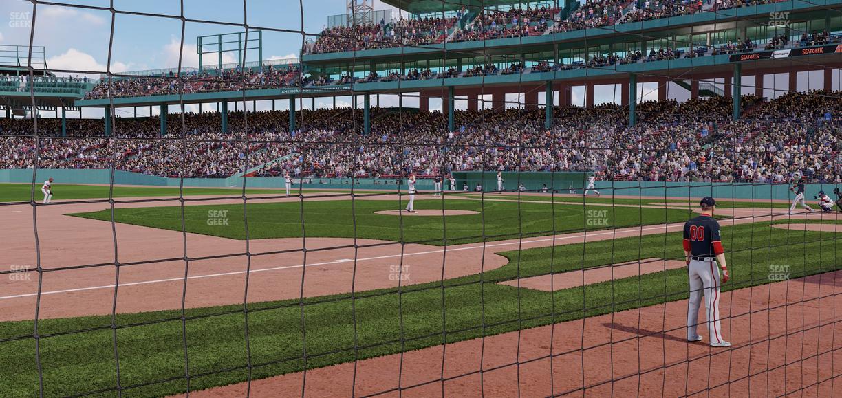 Fenway Park - Section Field Box Club 69 Seat View