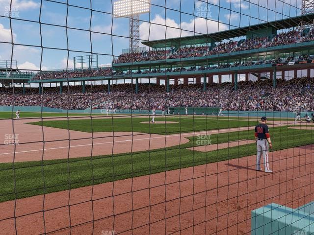 Fenway Park - Section Field Box Club 69 Seat View