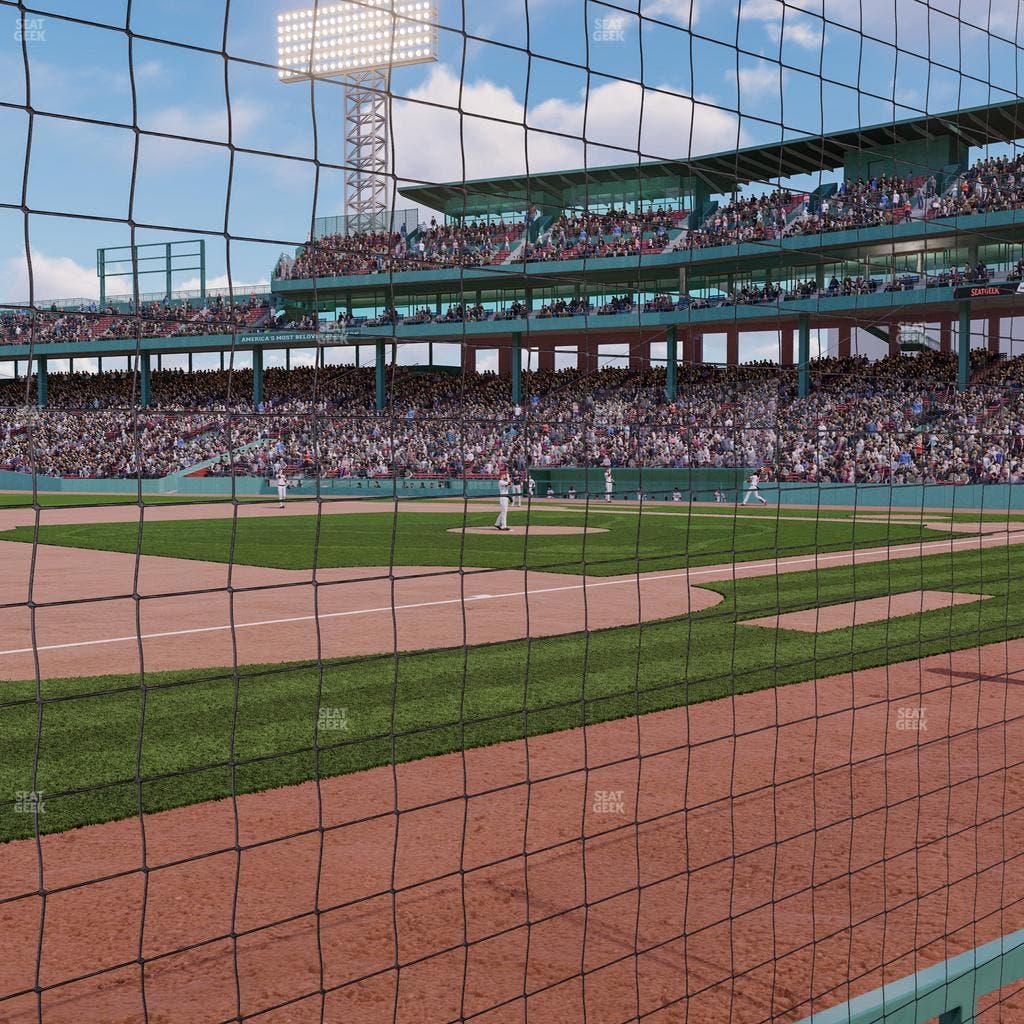 Fenway Park - Section Field Box Club 71 Seat View