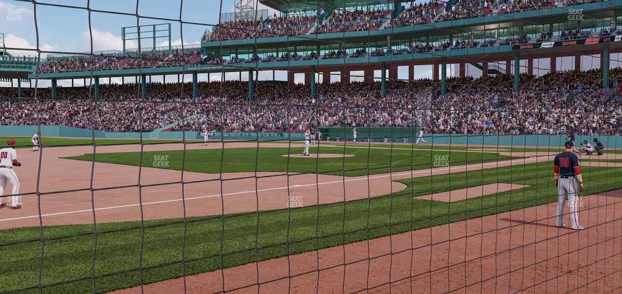 Fenway Park - Section Field Box Club 71 Seat View