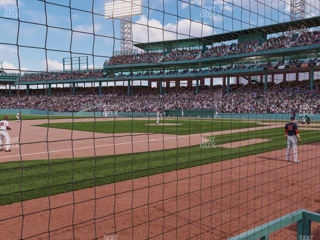 Fenway Park - Section Field Box Club 71 Seat View