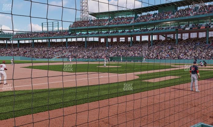 Fenway Park - Section Field Box Club 71 Seat View