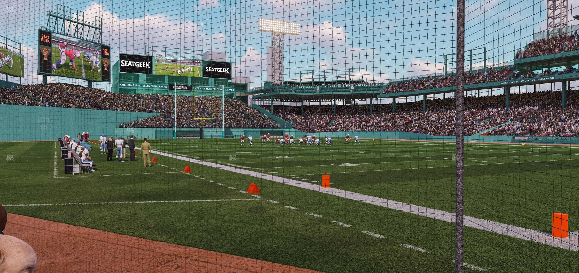 Fenway Park - Section Field Box Club 71 Seat View