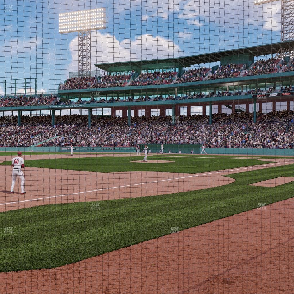 Fenway Park - Section Field Box Club 72 Seat View