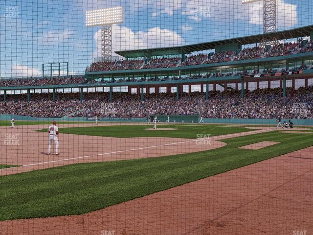Fenway Park - Section Field Box Club 72 Seat View