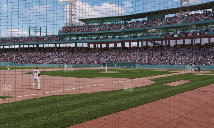 Fenway Park - Section Field Box Club 72 Seat View