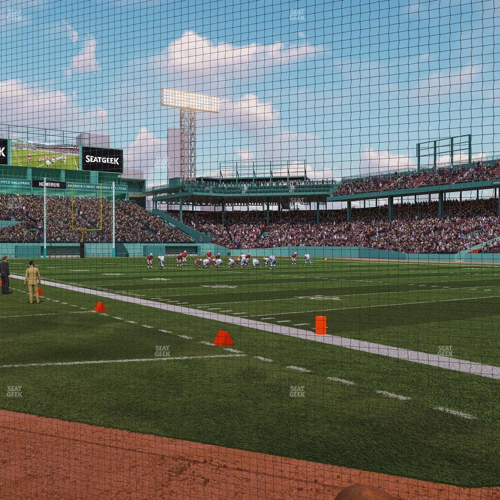 Fenway Park - Section Field Box Club 72 Seat View