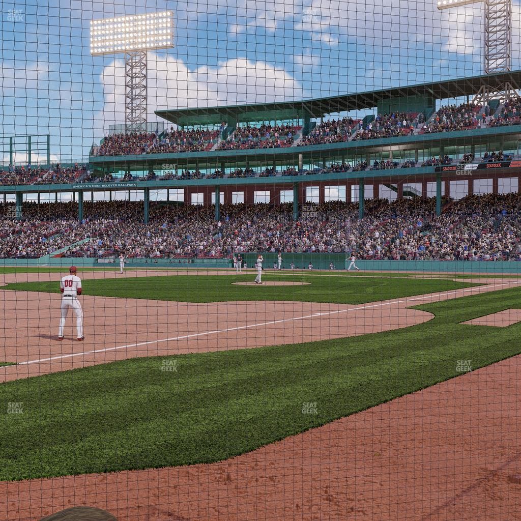 Fenway Park - Section Field Box Club 73 Seat View