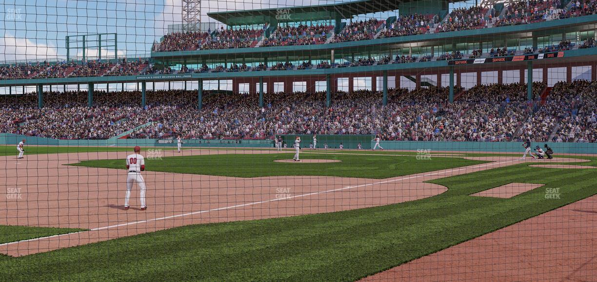 Fenway Park - Section Field Box Club 73 Seat View