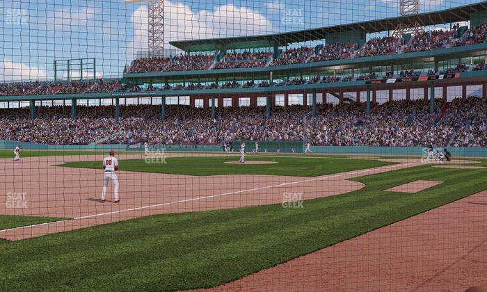 Fenway Park - Section Field Box Club 73 Seat View