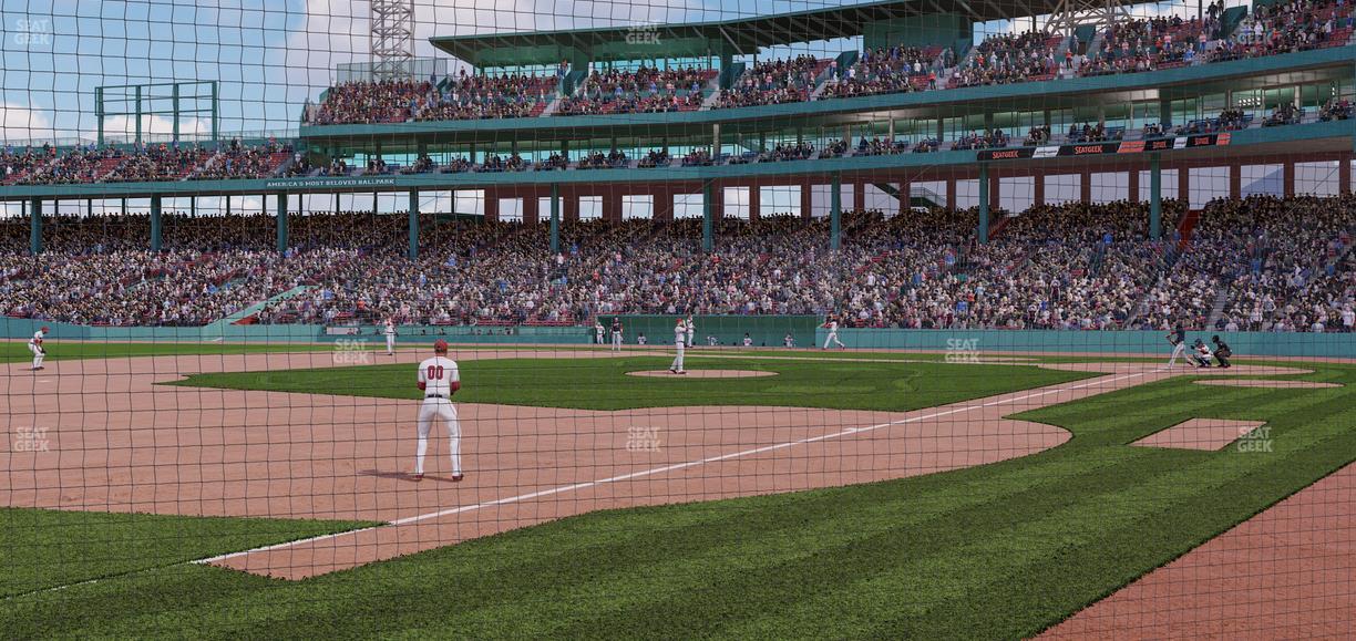 Fenway Park - Section Field Box Club 74 Seat View