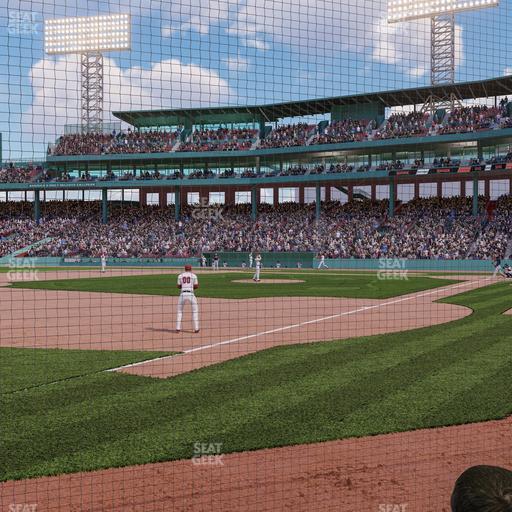 Fenway Park - Section Field Box Club 75 Seat View