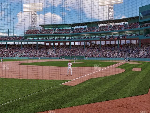 Fenway Park - Section Field Box Club 76 Seat View
